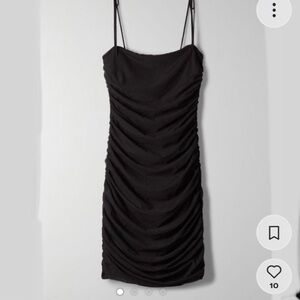 Aritzia Sunday Best Black Bodycon Dress